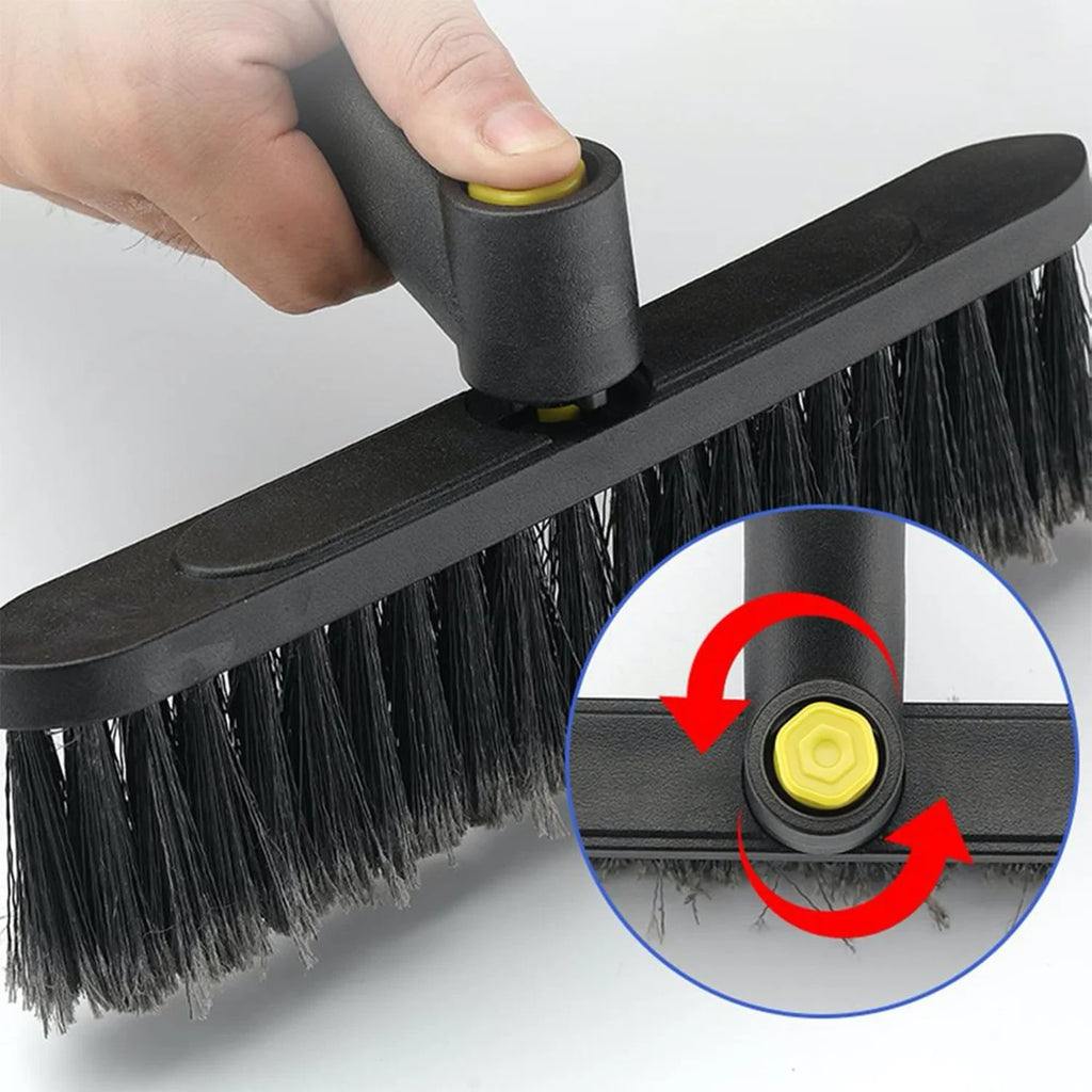 Car Snow Brush and Ice Scraper with Rotating Head and Telescoping Handle - Image 4