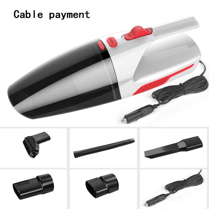 Car Vacuum Cleaner Handheld Hepa Wet and Dry with Attachments and Extension Hose - Image 10