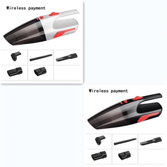 Car Vacuum Cleaner Handheld Hepa Wet and Dry with Attachments and Extension Hose - Image 5