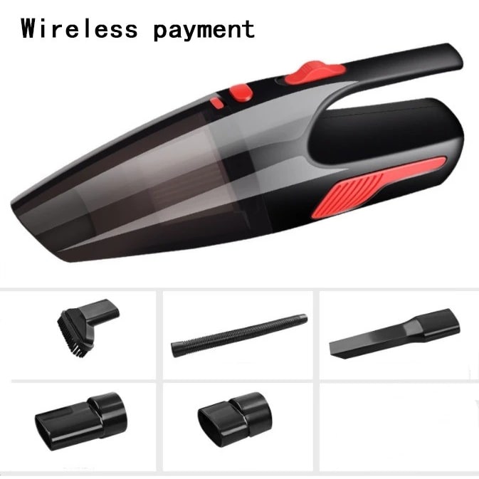 Car Vacuum Cleaner Handheld Hepa Wet and Dry with Attachments and Extension Hose - Image 6