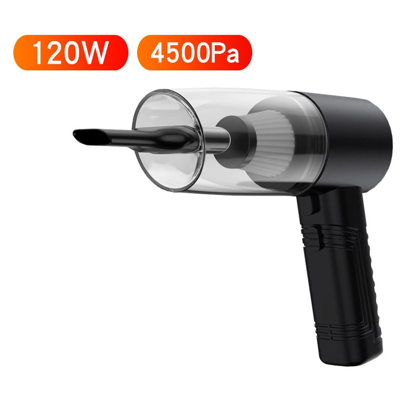 Car Vacuum Cleaner Handheld Portable with 12v Cigarette Lighter Plug and Multiple Attachments - Image 2