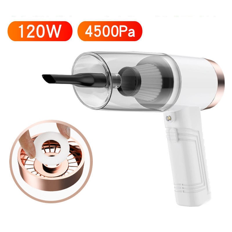 Car Vacuum Cleaner Handheld Portable with 12v Cigarette Lighter Plug and Multiple Attachments - Image 5