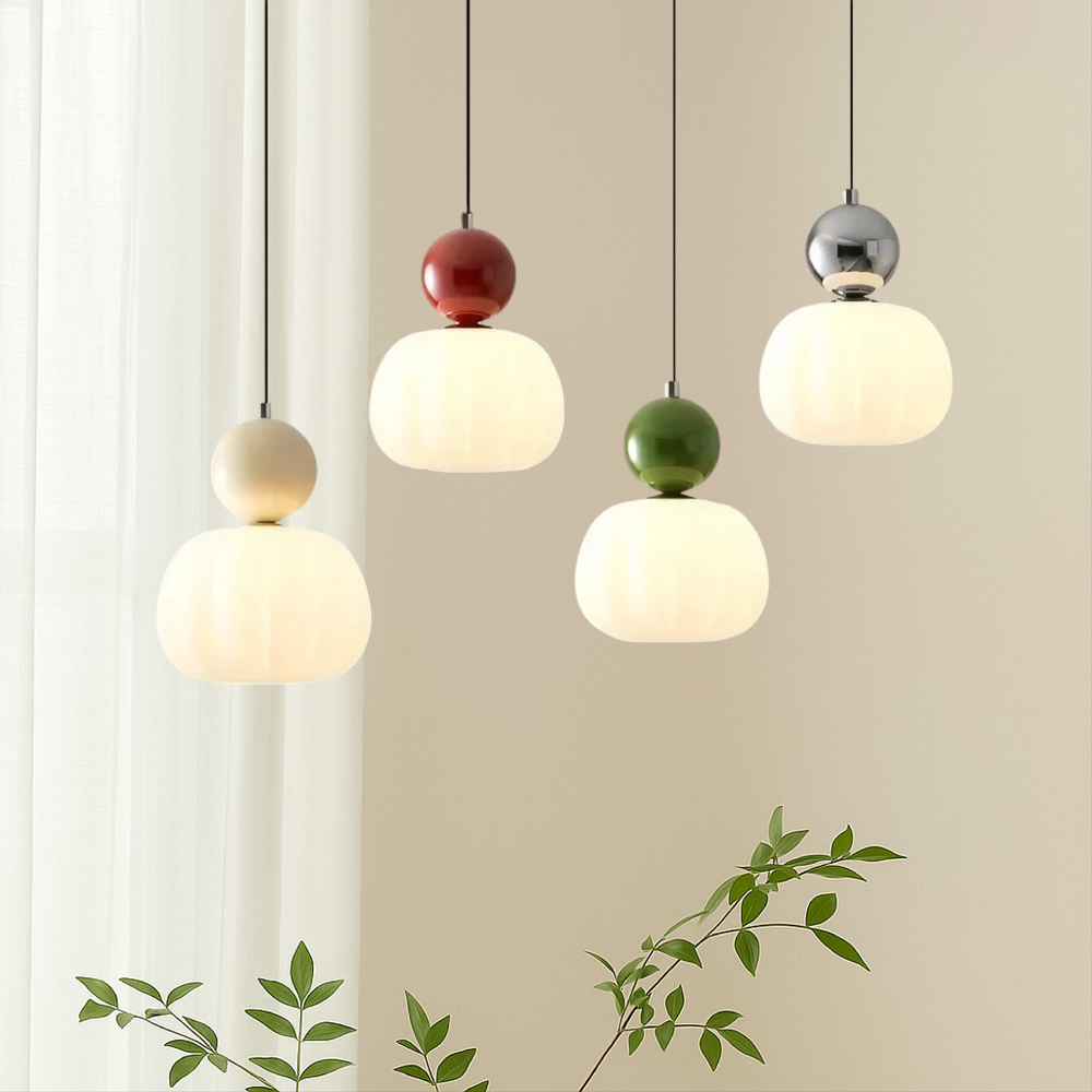 The Frosted Globe Pendant
  
