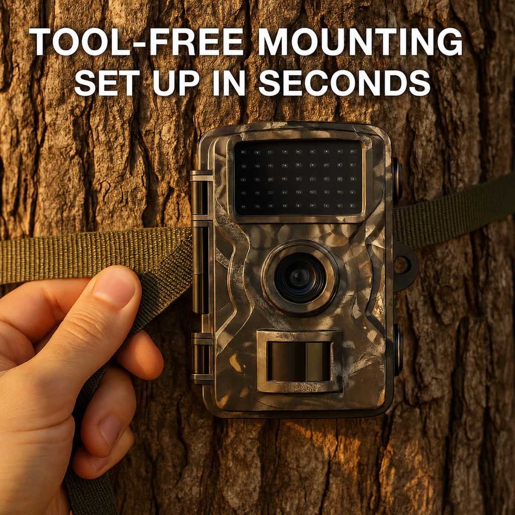 Cell Trail Camera with Night Vision and Waterproof Design for Wildlife Monitoring - Image 2