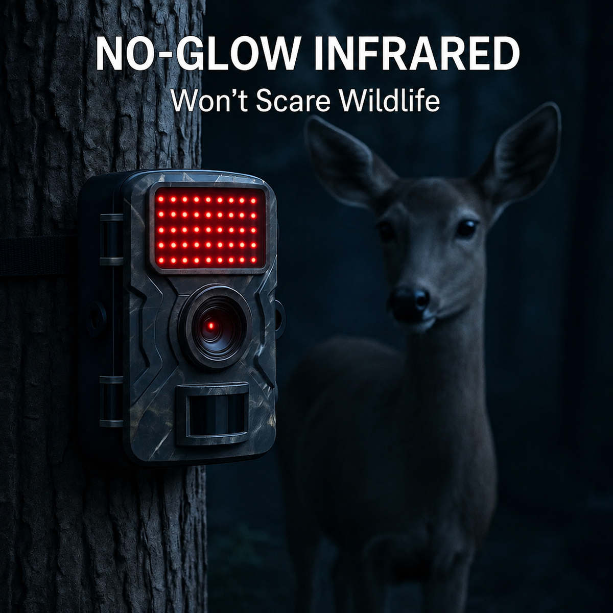 Cell Trail Camera with Night Vision and Waterproof Design for Wildlife Monitoring - Image 6
