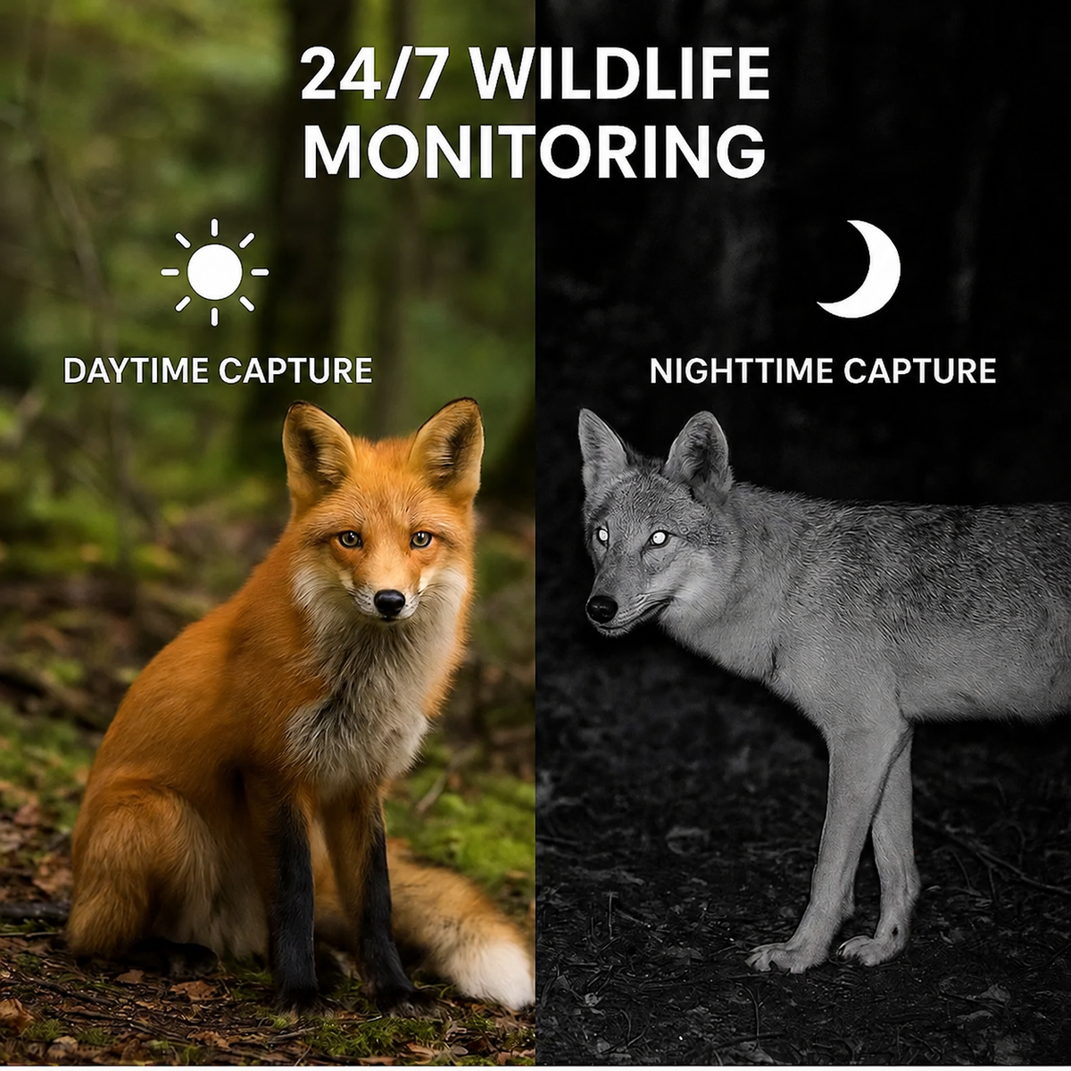 Cell Trail Camera with Night Vision and Waterproof Design for Wildlife Monitoring - Image 7