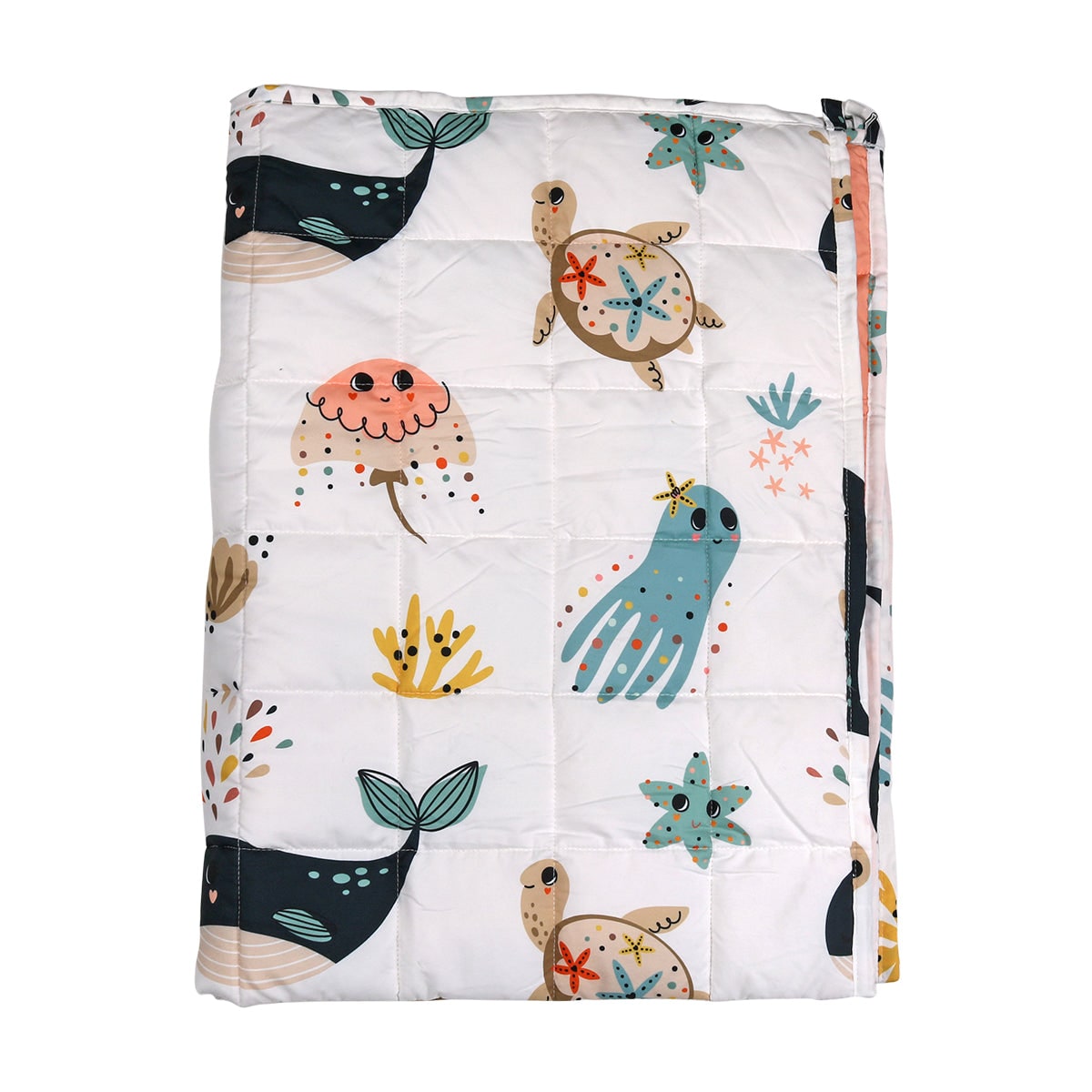 Childrens Weighted Blanket Kids Reversible Quilted Anxiety Relief Cartoon - Image 4