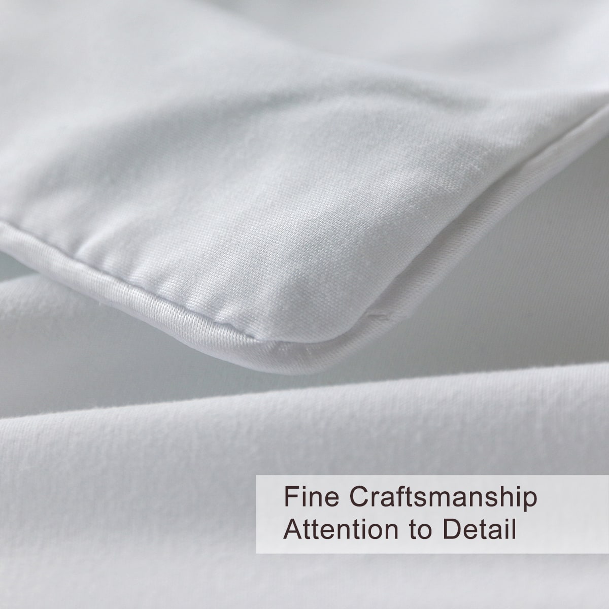 Christmas Bedding Set with Duvet Cover and 2 Pillowcases White Microfiber - Image 7