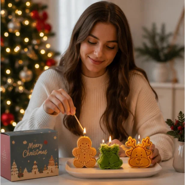 Christmas Candle Gift Set with Festive Designs and Decorative Shaped for Holiday Décor - Image 13