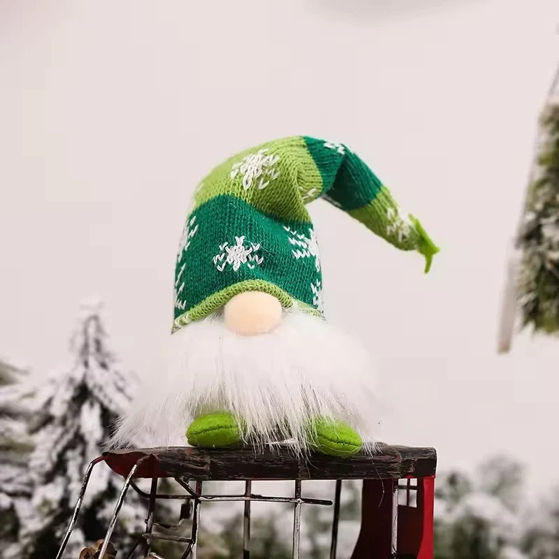 Christmas Gnome Plush with Light Up Glowing Body and Snowflake Hat - Image 13
