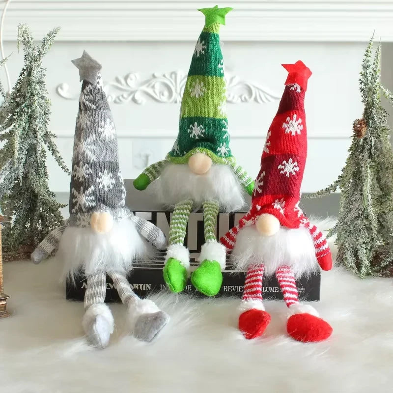 Christmas Gnome Plush with Light Up Glowing Body and Snowflake Hat - Image 6