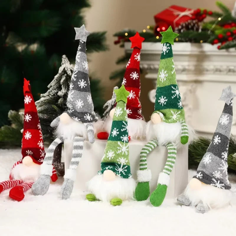 Christmas Gnome Plush with Light Up Glowing Body and Snowflake Hat - Image 7