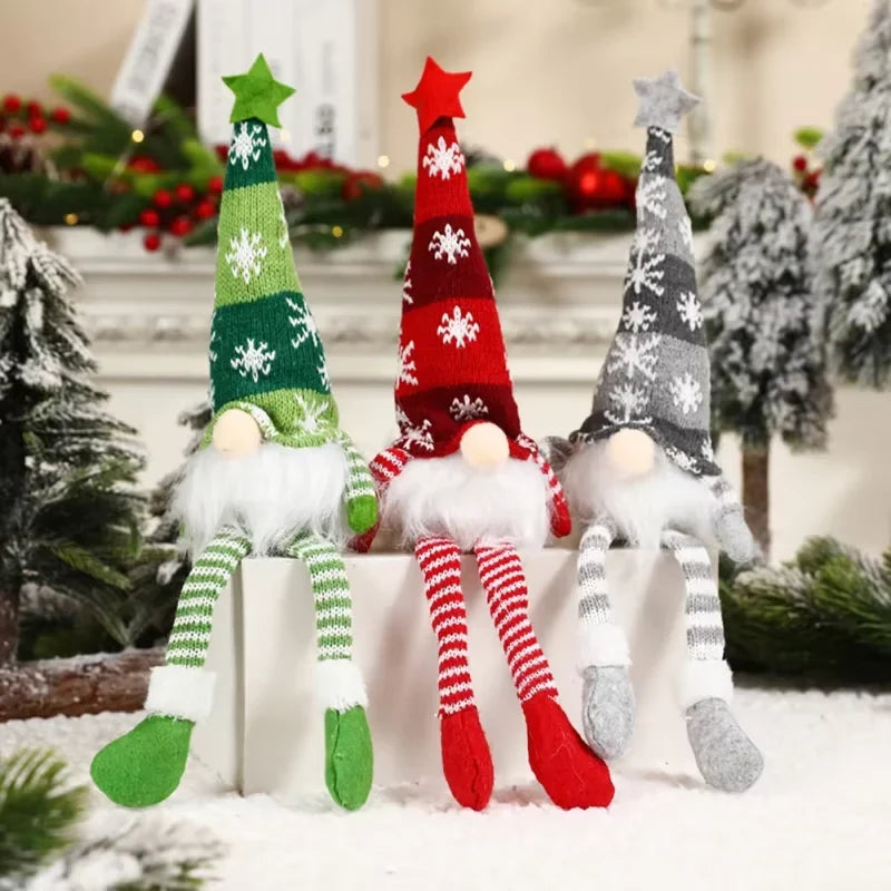 Christmas Gnome Plush with Light Up Glowing Body and Snowflake Hat - Image 8