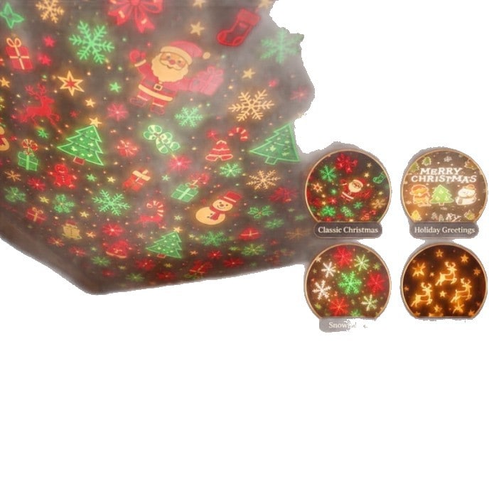 Christmas Projector Light with USB Flexible LED and Holiday Projection Patterns - Image 5