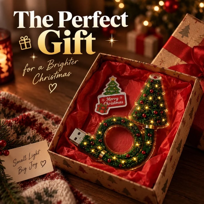 Christmas Projector Light with USB Flexible LED and Holiday Projection Patterns - Image 7