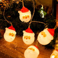 Christmas String Lights with 20 LED Santa Heads Battery Operated 3 Meter Indoor Decoration - Image 9