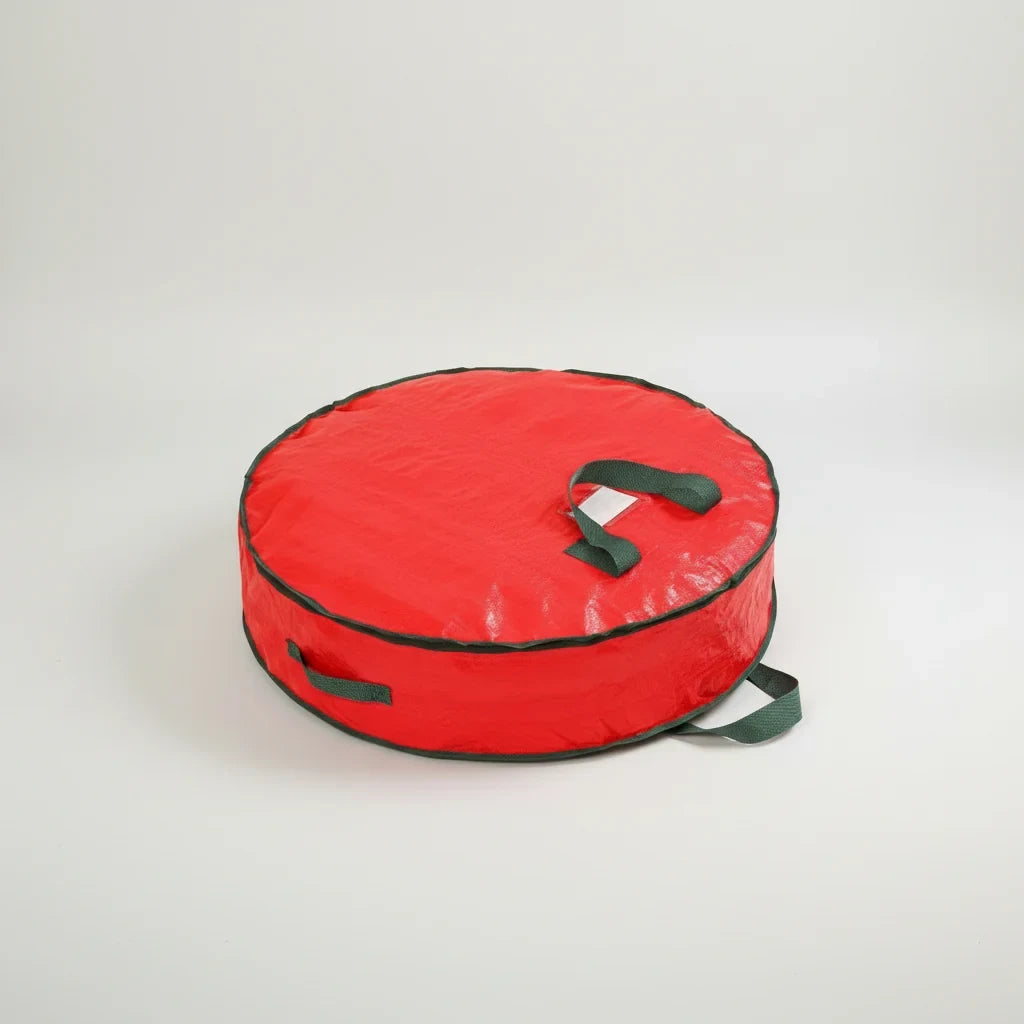 Christmas Wreath Storage Bag with Dual Zipper and Shoulder Strap - Image 3