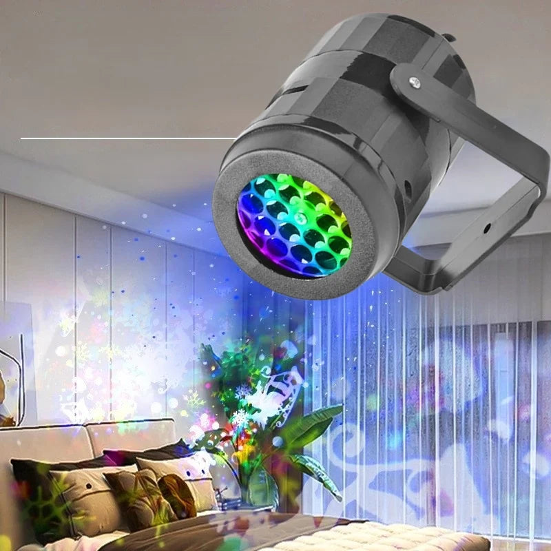 Christmas Xmas Light Projector Outdoor with Rotating Holiday Patterns and Adjustable Stand - Image 2