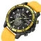Chronograph Watch with Silicone Band Subdials Date Display and Luminous Hands - Image 5