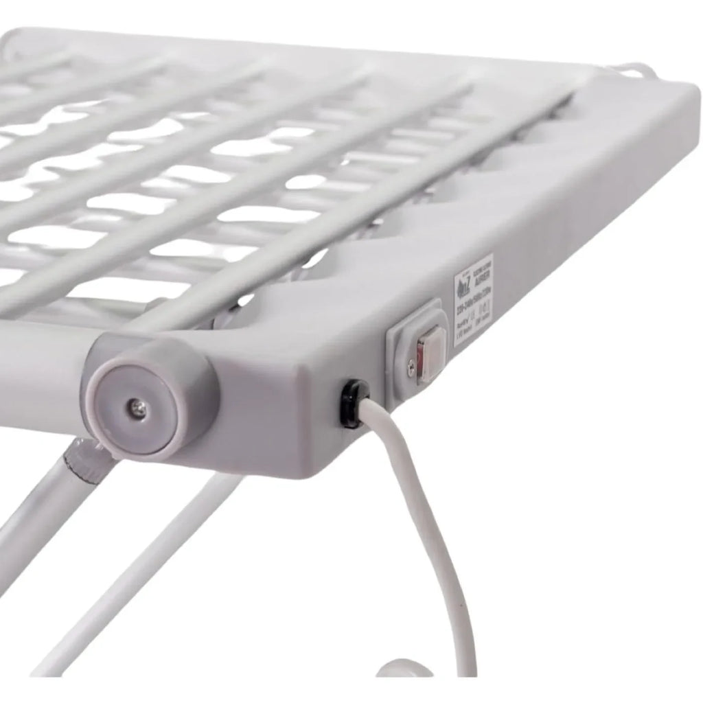 Clothes Drying Rack Electric Dryer Foldable Aluminum Heated Portable Airer - Image 3