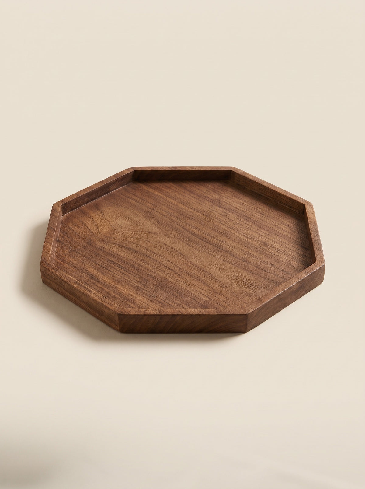 The Octagonal Wood Tray