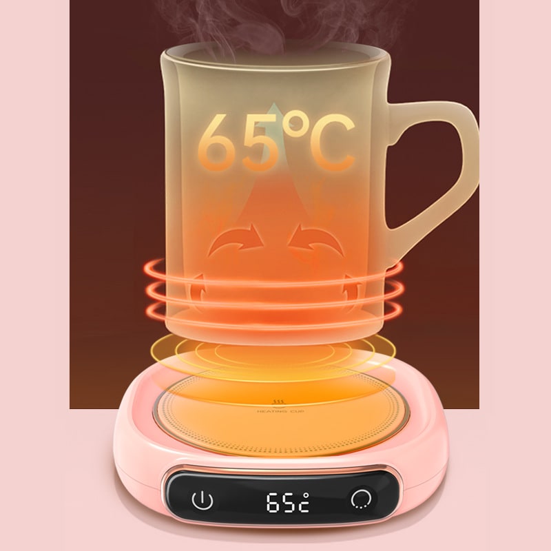 Coffee Mug Warmer and Cup Plate with LED Display and Touch Controls for Desk Electric - Image 11