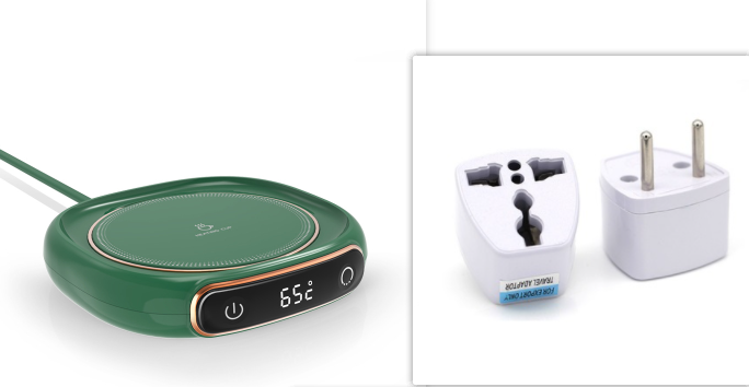 Coffee Mug Warmer and Cup Plate with LED Display and Touch Controls for Desk Electric - Image 2