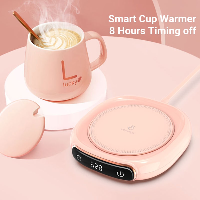 Coffee Mug Warmer and Cup Plate with LED Display and Touch Controls for Desk Electric - Image 3