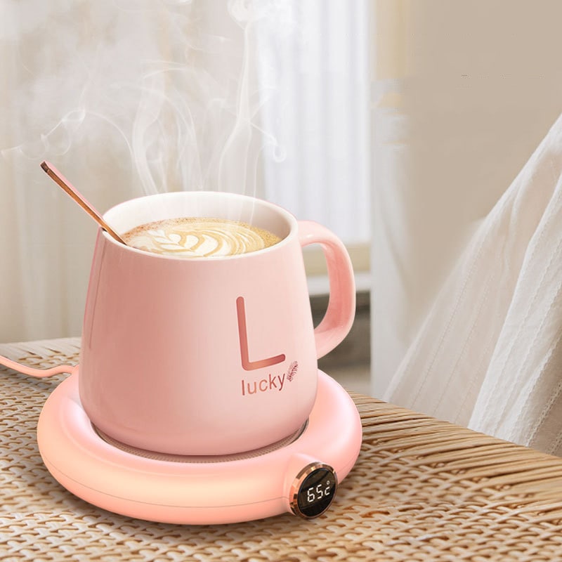 Coffee Mug Warmer and Cup Plate with LED Display and Touch Controls for Desk Electric - Image 4
