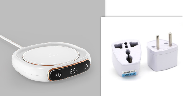 Coffee Mug Warmer and Cup Plate with LED Display and Touch Controls for Desk Electric - Image 7