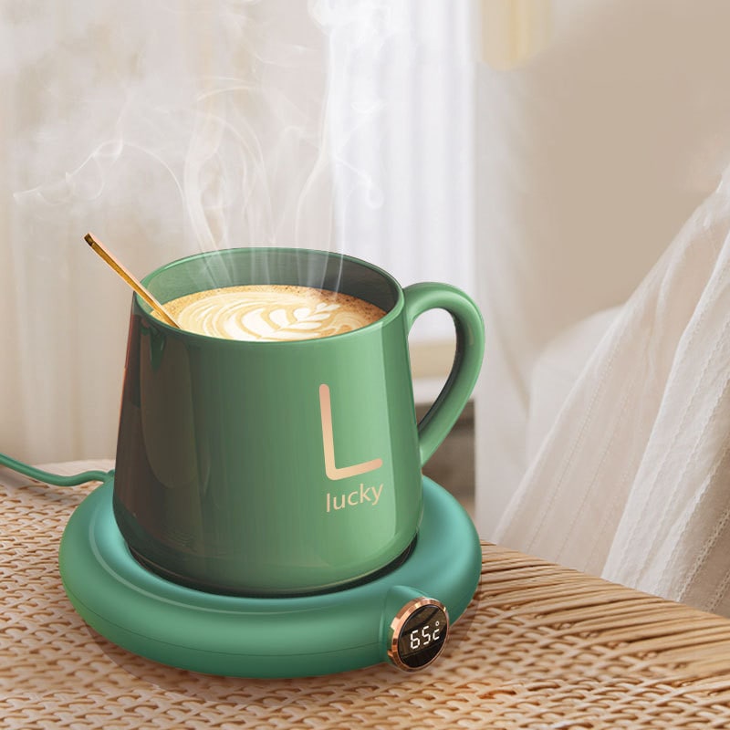 Coffee Mug Warmer and Cup Plate with LED Display and Touch Controls for Desk Electric - Image 8
