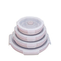 Collapsible Lunch Box with Silicone Bento Containers and Snap-Lock Lids Heatable - Image 11