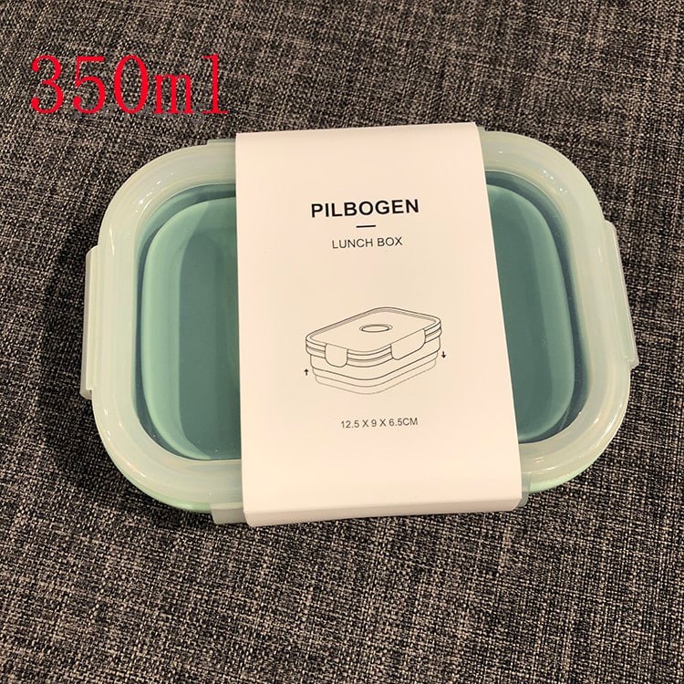 Collapsible Lunch Box with Silicone Bento Containers and Snap-Lock Lids Heatable - Image 7