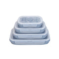 Collapsible Lunch Box with Silicone Bento Containers and Snap-Lock Lids Heatable - Image 8