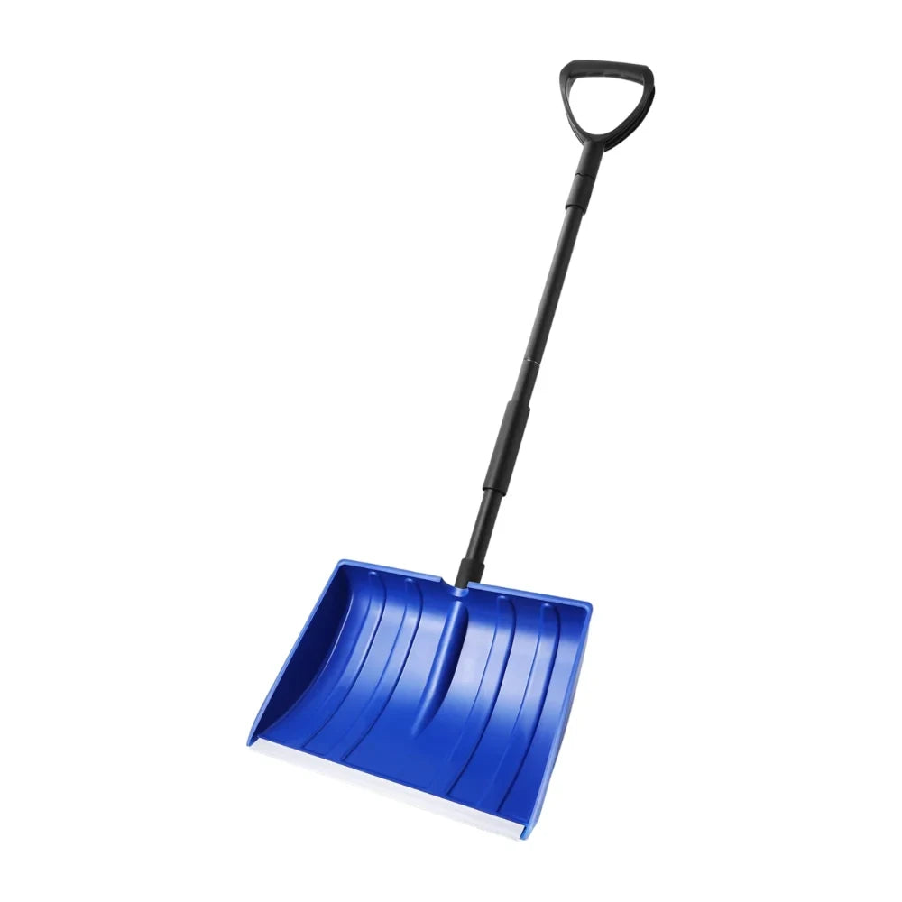 Collapsible Snow Shovel with Adjustable Handle and Plastic Scoop - Image 2