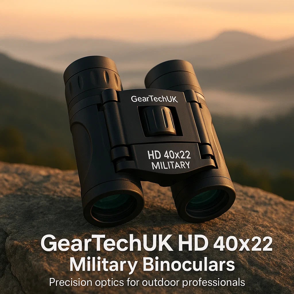 Compact Binoculars Portable Foldable Pocket Outdoor Hiking Travel High Powered - Image 2