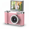 Compact Digital Camera Vlogging 4K Flip Screen Portable Rechargeable - Image 1