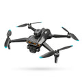 Compact Foldable Camera Drone with Triple Lens Gimbal and Quadcopter Design for Aerial Photography - Image 1
