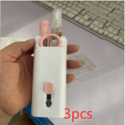 Computer Keyboard Cleaning Kit with Retractable Brush Keycap Puller and Microfiber Screen Wipe - Image 11