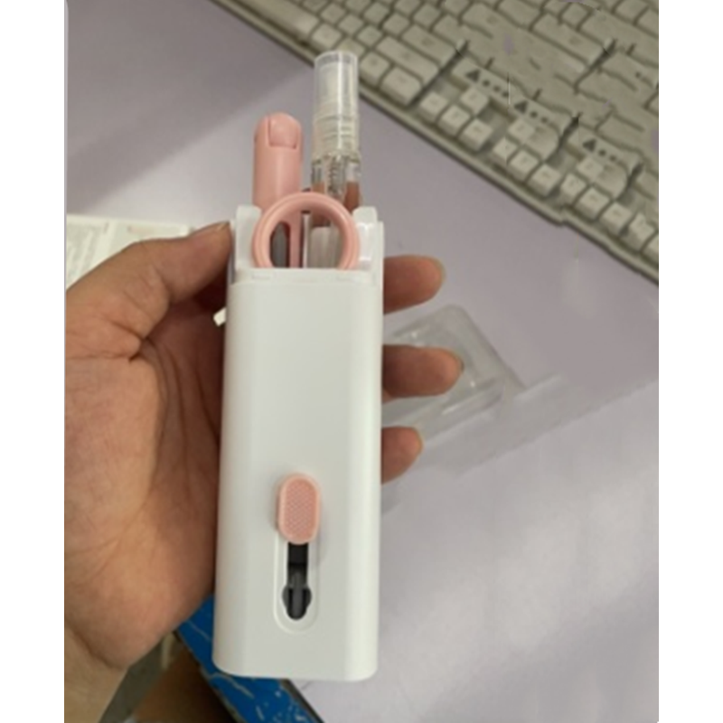 Computer Keyboard Cleaning Kit with Retractable Brush Keycap Puller and Microfiber Screen Wipe - Image 15