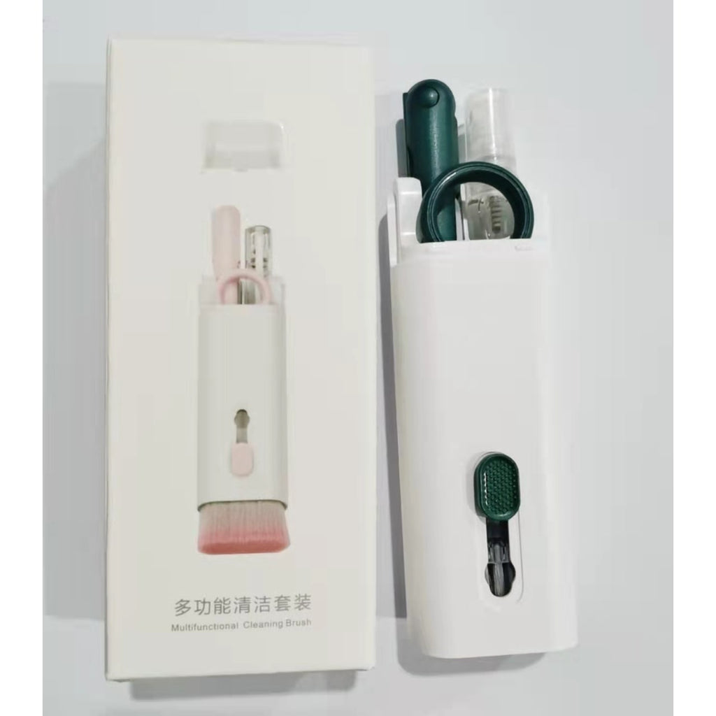 Computer Keyboard Cleaning Kit with Retractable Brush Keycap Puller and Microfiber Screen Wipe - Image 2
