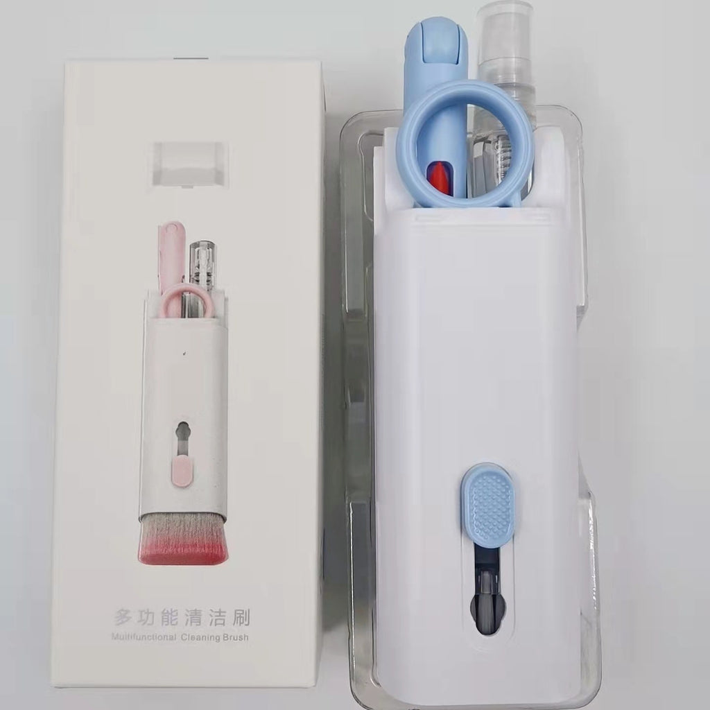 Computer Keyboard Cleaning Kit with Retractable Brush Keycap Puller and Microfiber Screen Wipe - Image 6