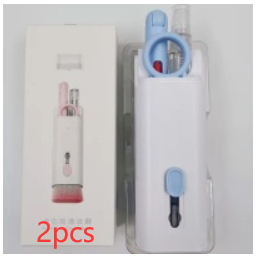 Computer Keyboard Cleaning Kit with Retractable Brush Keycap Puller and Microfiber Screen Wipe - Image 9