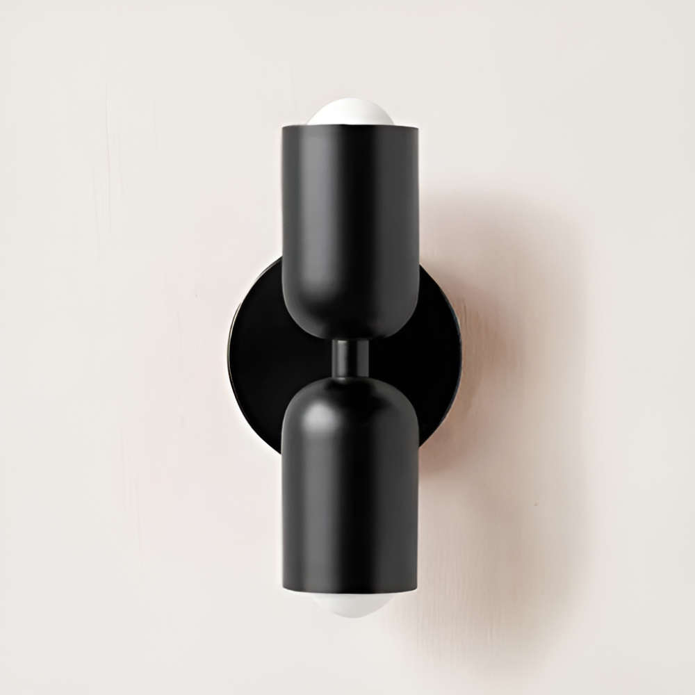 Contemporary Wall Sconce Lighting with Dual Up Down Direction and Color Block Design - Image 8