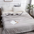 Cooling Blanket with Channel Quilted Design and Soft Crinkled Texture - Image 6