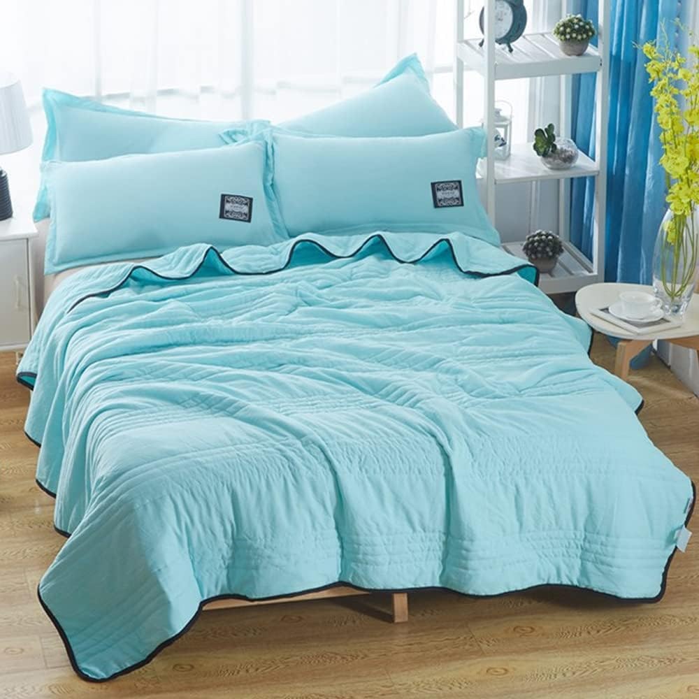 Cooling Blanket with Channel Quilted Design and Soft Crinkled Texture - Image 7