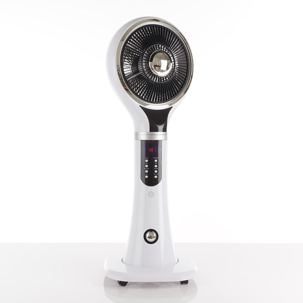Cooling Fan Portable Evaporative Cooler Misting Pedestal Digital LED Display Oscillating - Image 15