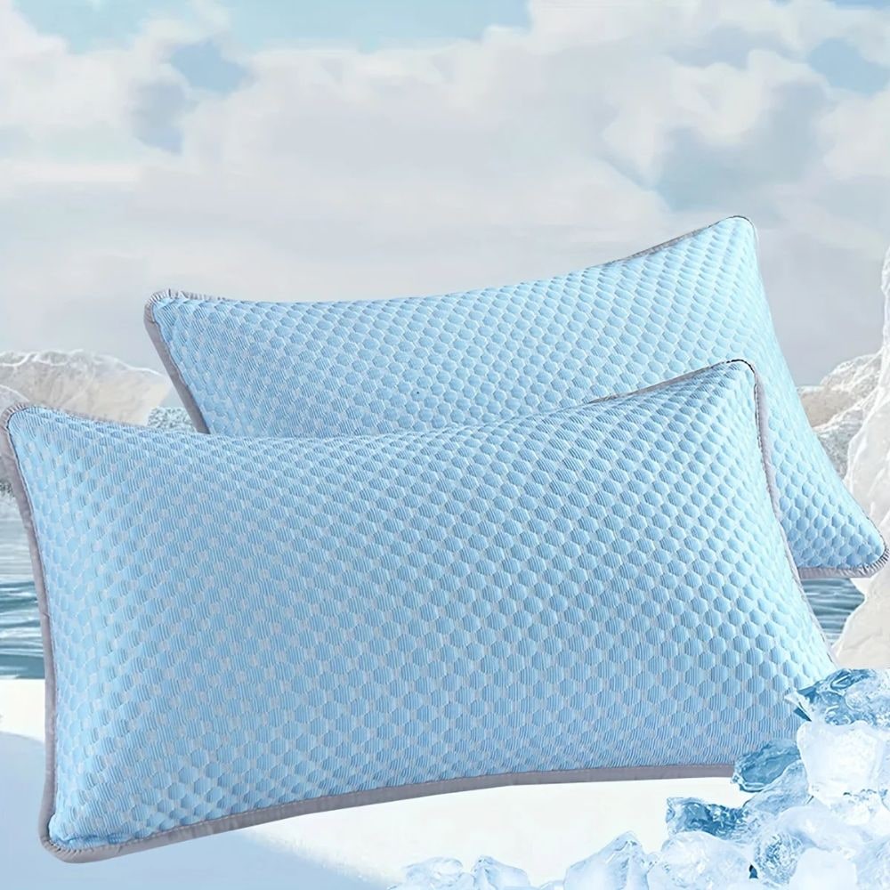 Cooling Mattress Pad Topper with Quilted Texture and Matching Memory Foam Queen - Image 4