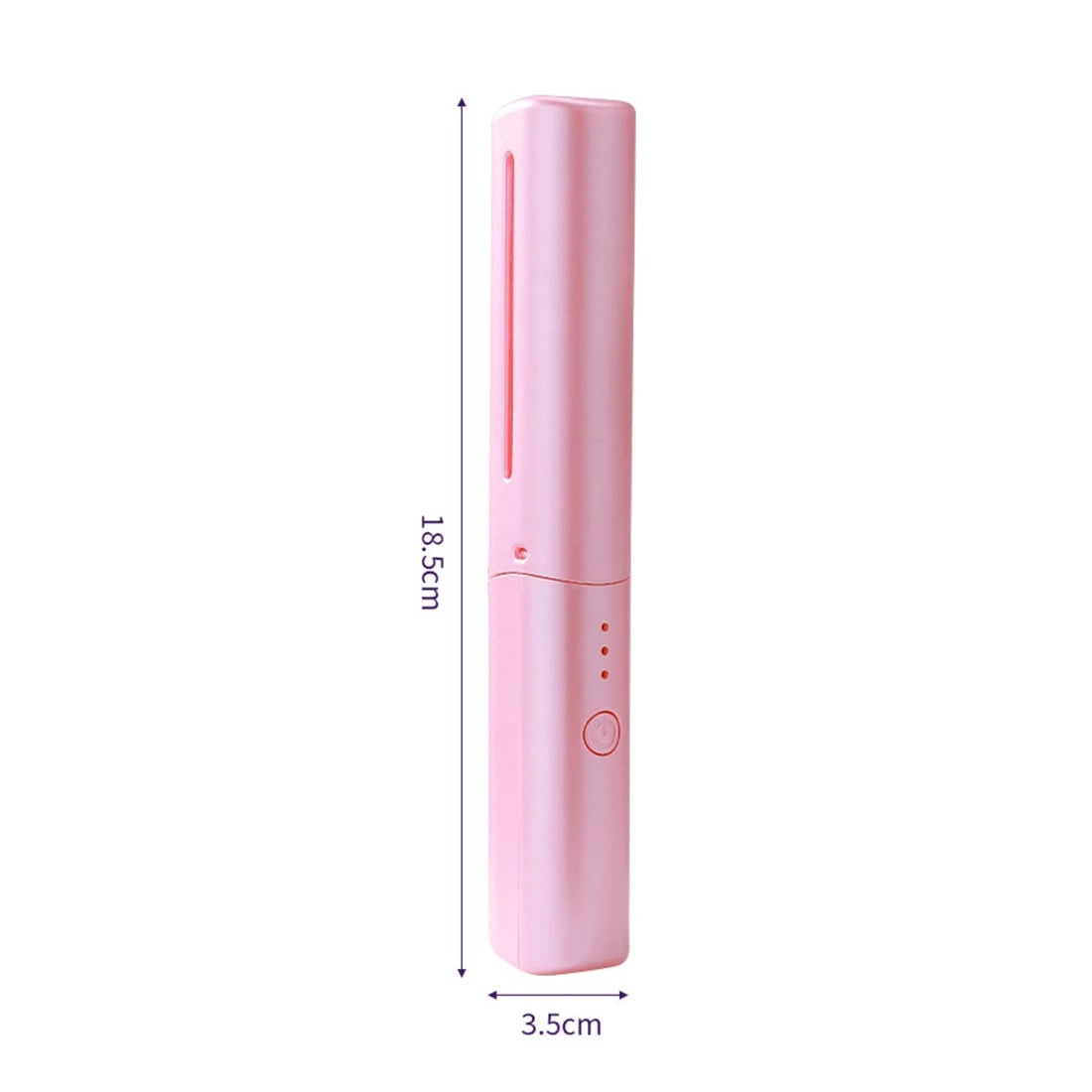 Cordless Hair Straightener Brush Straightening Comb Portable Ceramic LED Heated - Image 6