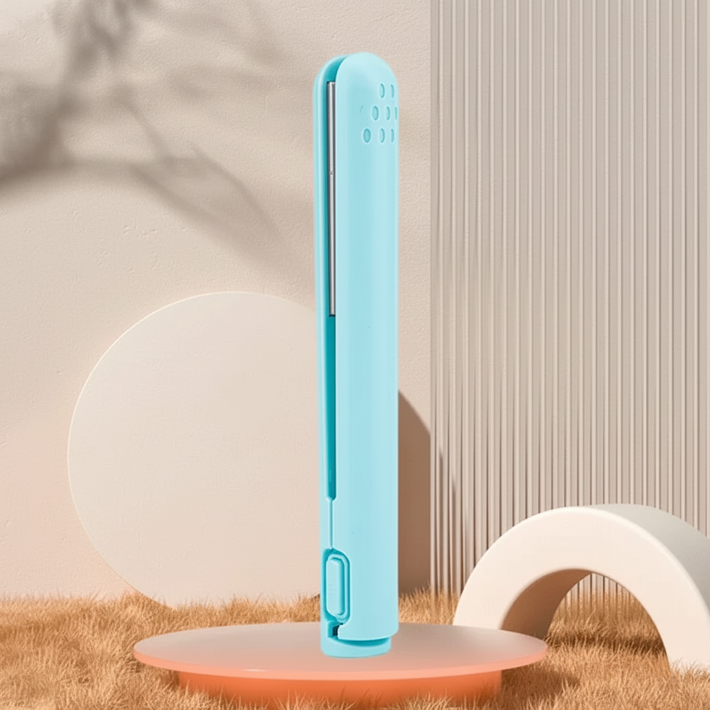 Cordless Hair Straightener Mini Portable Rechargeable Ceramic Plates Wireless Travel - Image 6